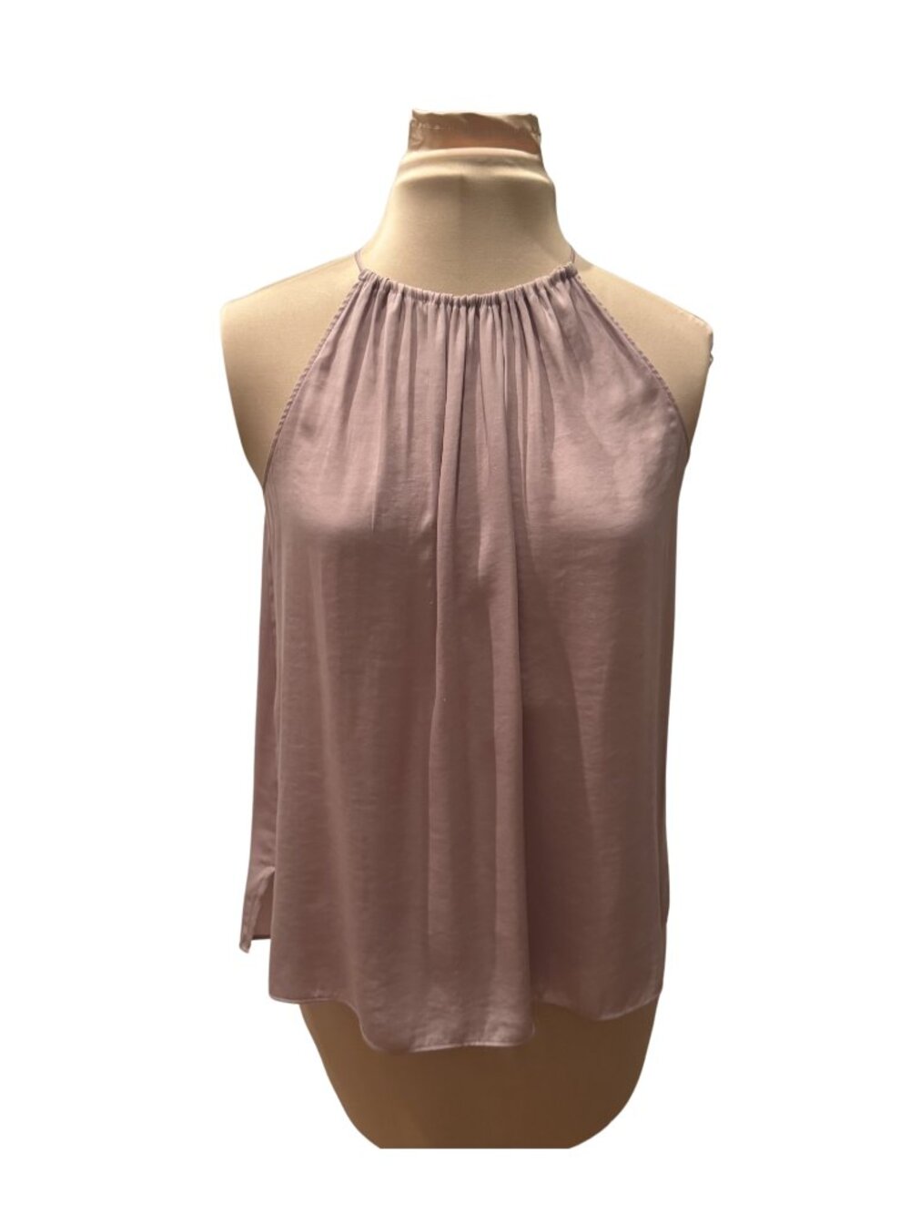 LOFT Light Pink Sleeveless Top - Size Small Petite